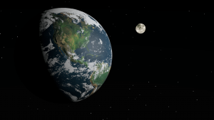 هل تخيلت من قبل الأرض من دون قمر ؟