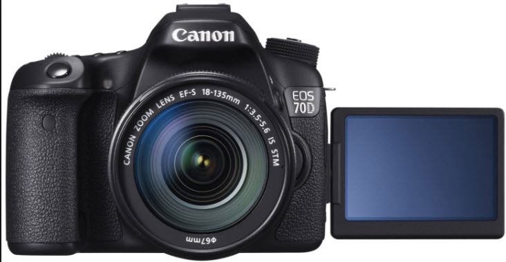 جديد كاميرات الكانون عالية الدقة Camera Canon EoS 70D