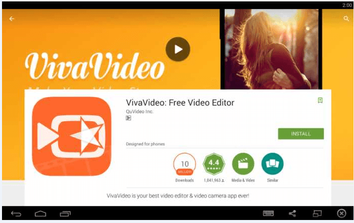تطبيق VivaVIDEO