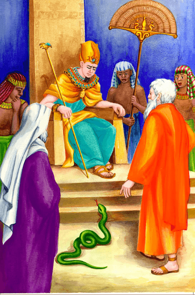 لقاء موسى عليه السلام مع فرعون