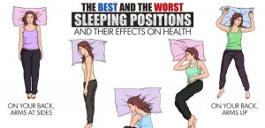 أفضل وأسوأ وضعيات النوم وتأثيرها على صحة جسمك