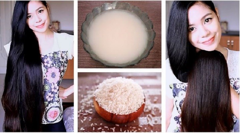 استخدامات ماء الأرز للحصول على شعر صحي