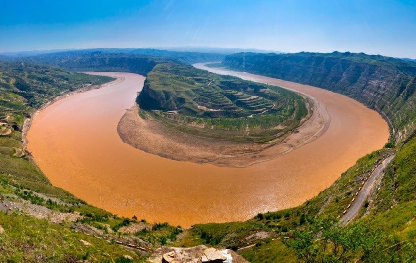 النهر الأصفر في الصين