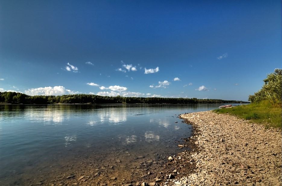 نهر أوب في روسيا