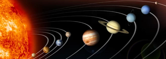 جولة مصورة على كواكب المجموعة الشمسية