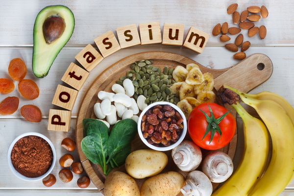 علاج نقص البوتاسيوم بالغذاء