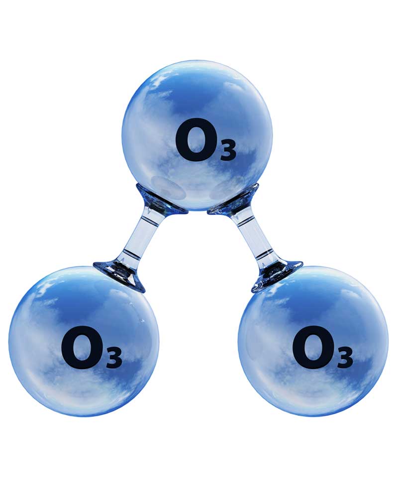 العلاج بواسطة الأكسجين المنشط أو غاز الأوزونO3