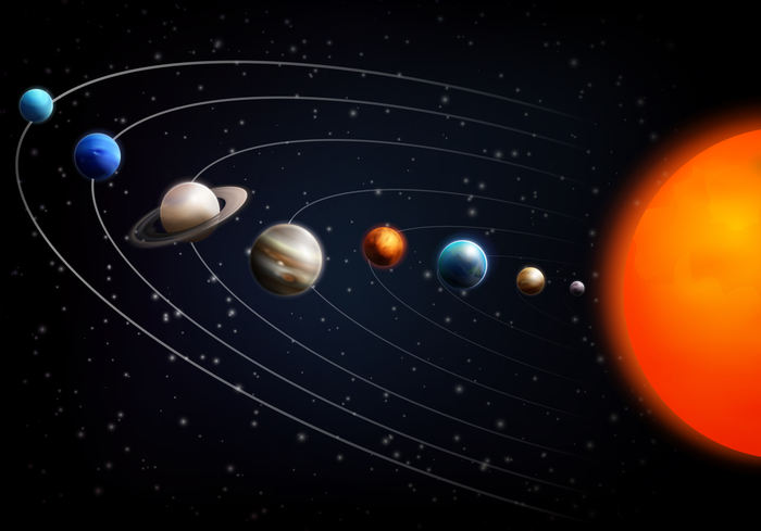 اشكال كواكب المجموعة الشمسية كونتنت