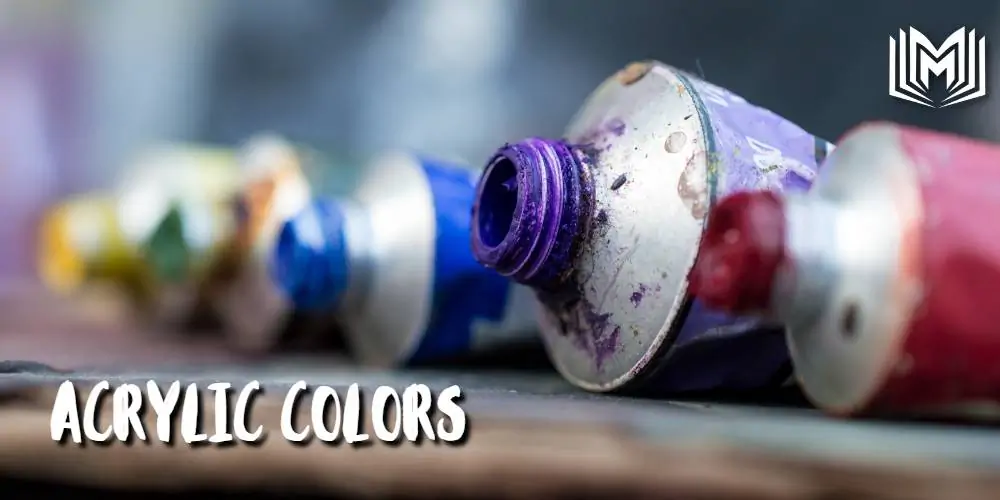 10 – الألوان الأكريليك acrylic colors