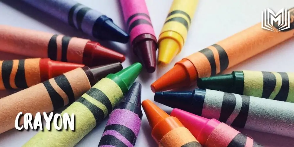 3 – ألوان الشمع أو باستيل الشمع Crayon