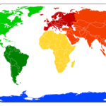 عدد الدول في القارات السبعة