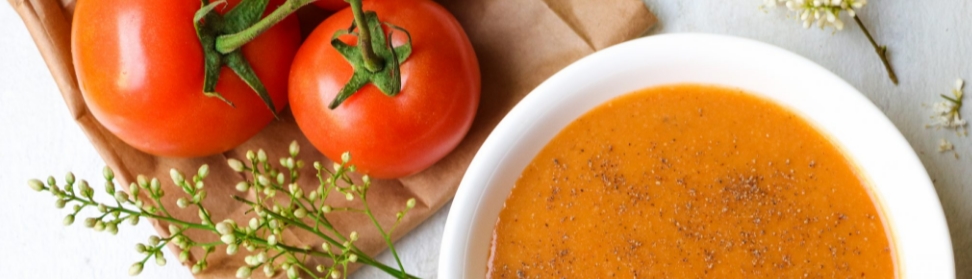 7 – شوربة الشوفان مع الطماطم tomato and oats soup