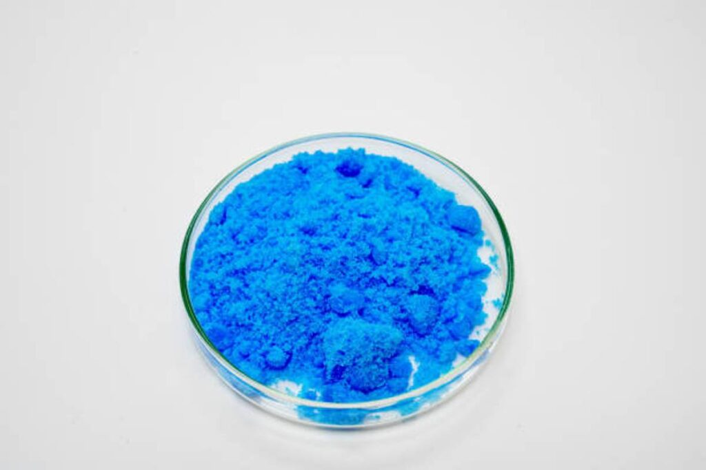 Mechanism of action of copper sulfate