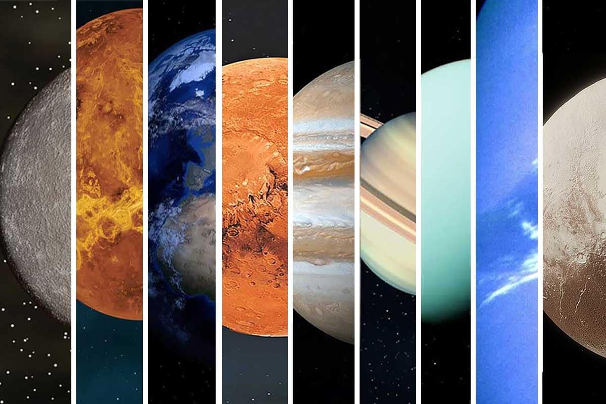 ما هي ألوان الكواكب؟