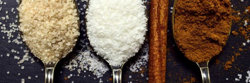 5 – تستخدم السكر الأبيض بدلًا من السكر البني