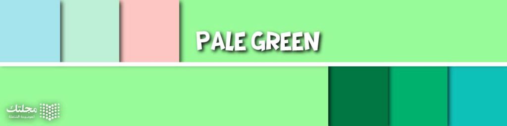 الأخضر الباهت Pale Green
