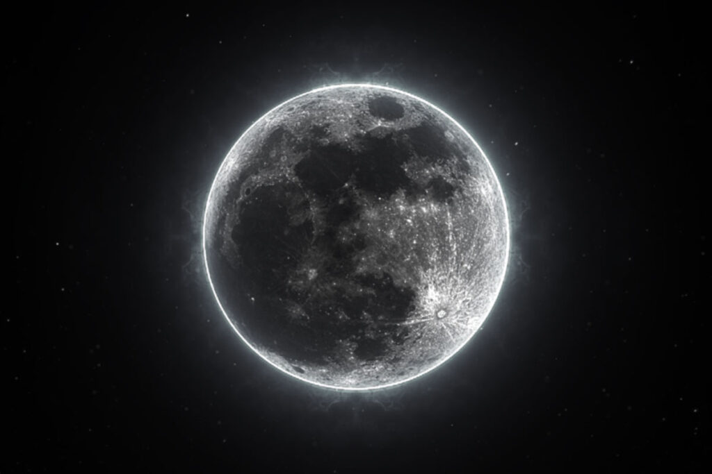8 – القمر الأسود – القمر المظلم