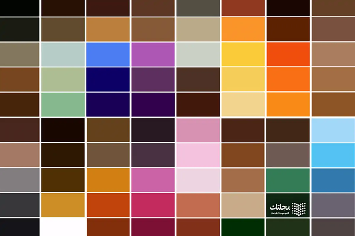 ألوان تليق مع البني … 20 لون رائع مع البني