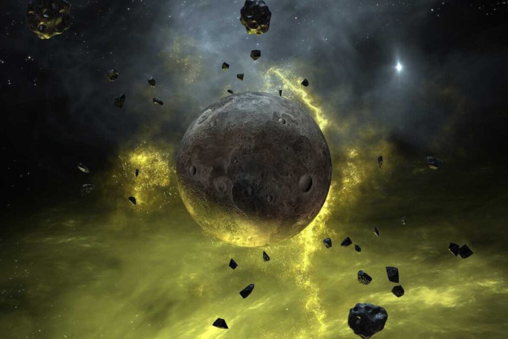 ولادة القمر – نظريات تشكل القمر