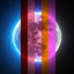 ألوان القمر الـ 9 … القمر يقدم عرض مختلف في كل مرة