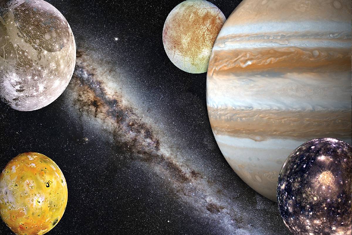 كم قمر للمشتري؟ وما أنواع أقمار أكبر كواكب المجموعة الشمسية؟