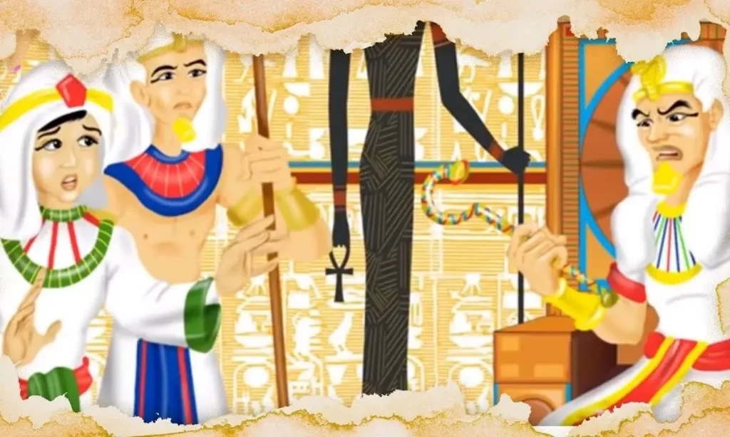 كيف علم فرعون بالقصة