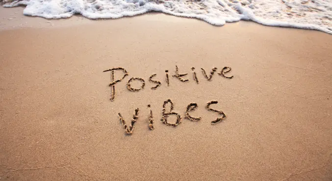 معنى positive vibes